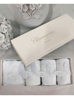 BLUMARINE SET 4 PZ LAVETTE...