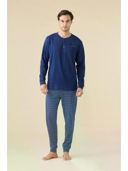 PIGIAMA IN COTONE ART. NAVY...