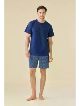 PIGIAMA IN COTONE ART. NAVY...