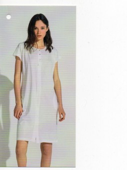 NOIDINOTTE CAMICIA DA NOTTE DONNA APERTA ART.LA2174
