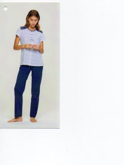 NOIDINOTTE PIGIAMA DONNA APERTO ART.FA6450