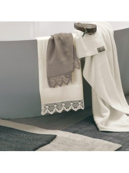 FAZZINI ASCIUGAMANI IN LINO NUVOLA